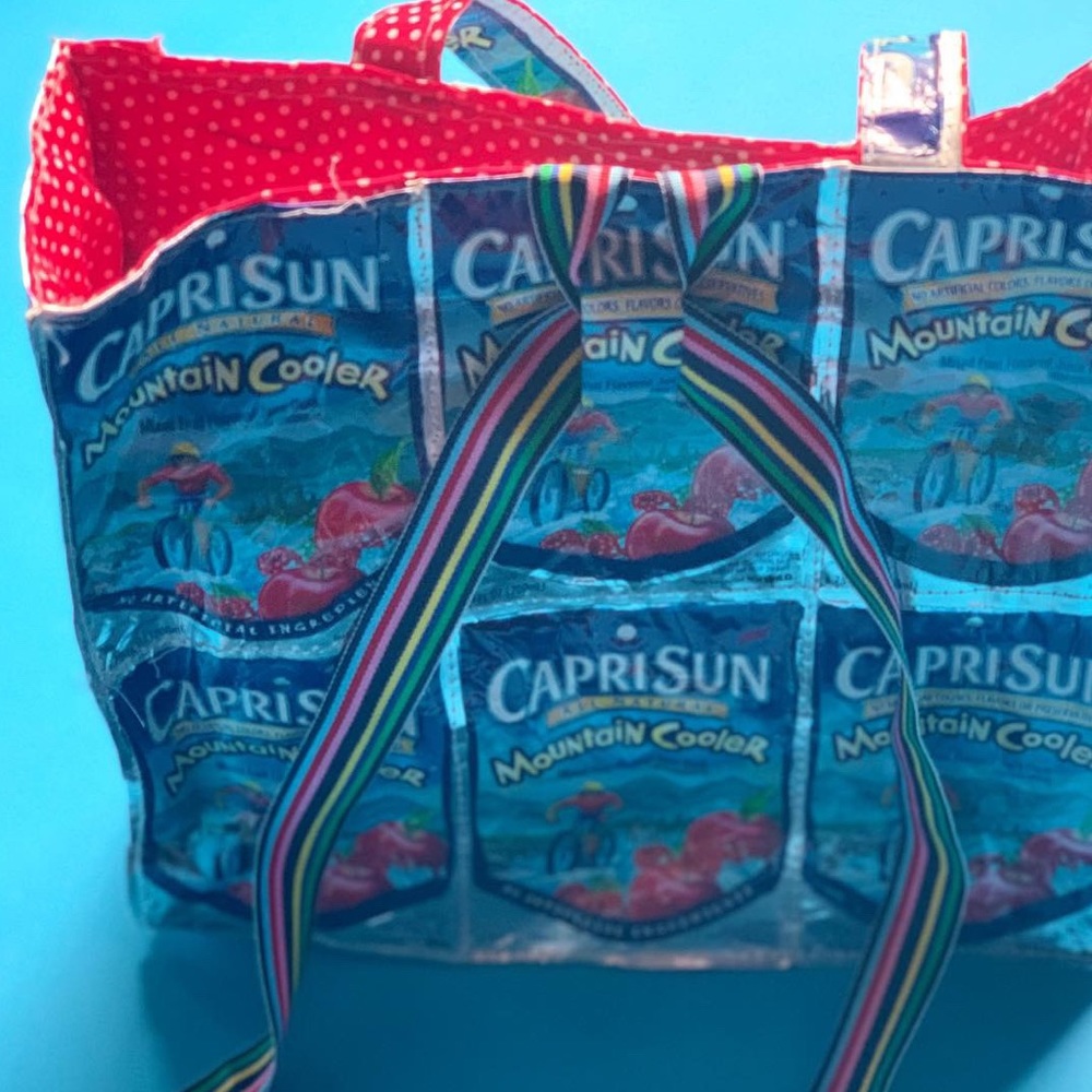 HANDMADE CAPRISUN PURSE